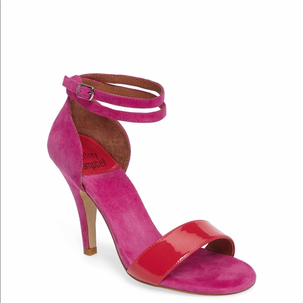 Jeffrey Campbell Kristy Ankle Strap Sandal NWOB